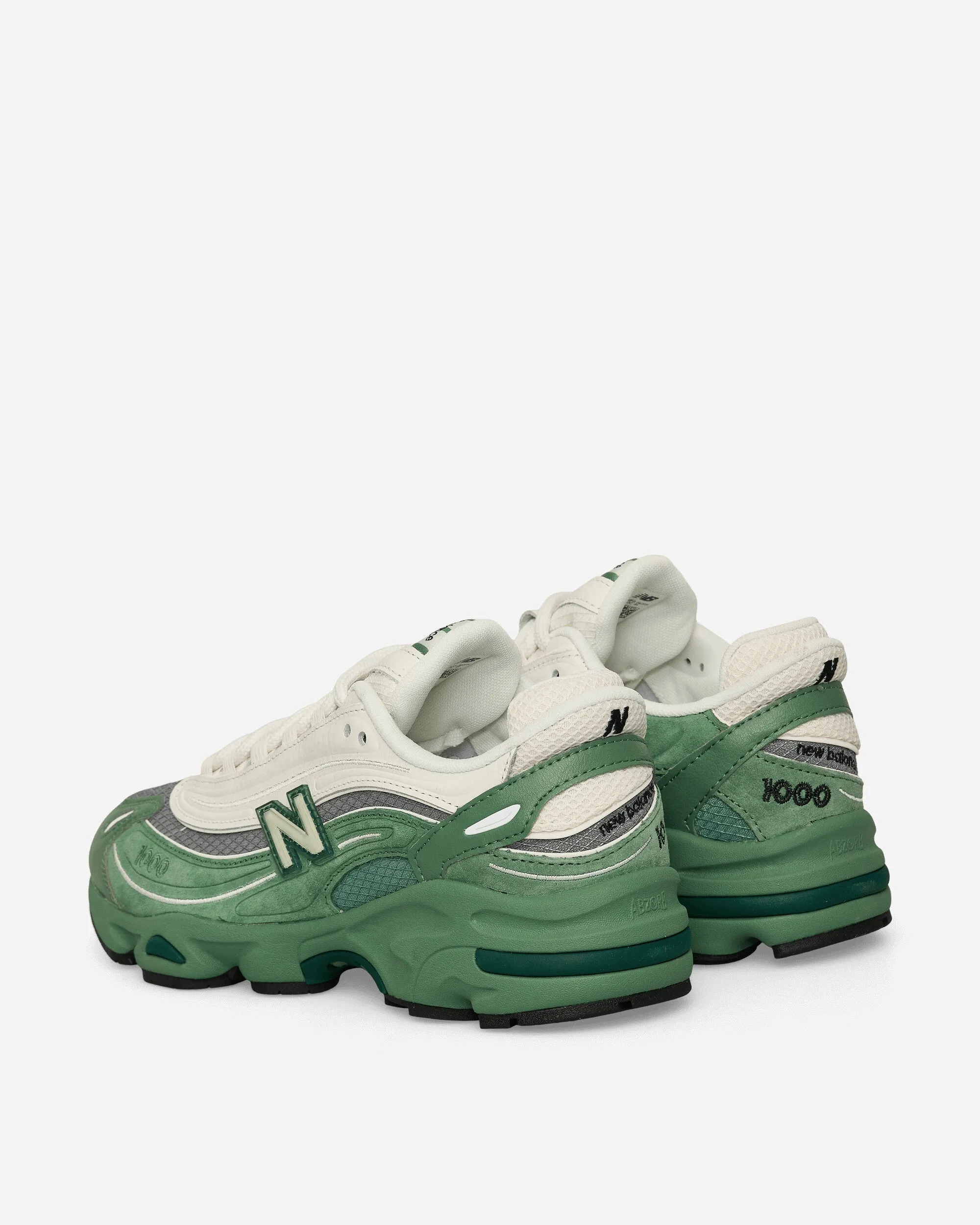 1000 Sneakers Mallard Green / Sea Salt