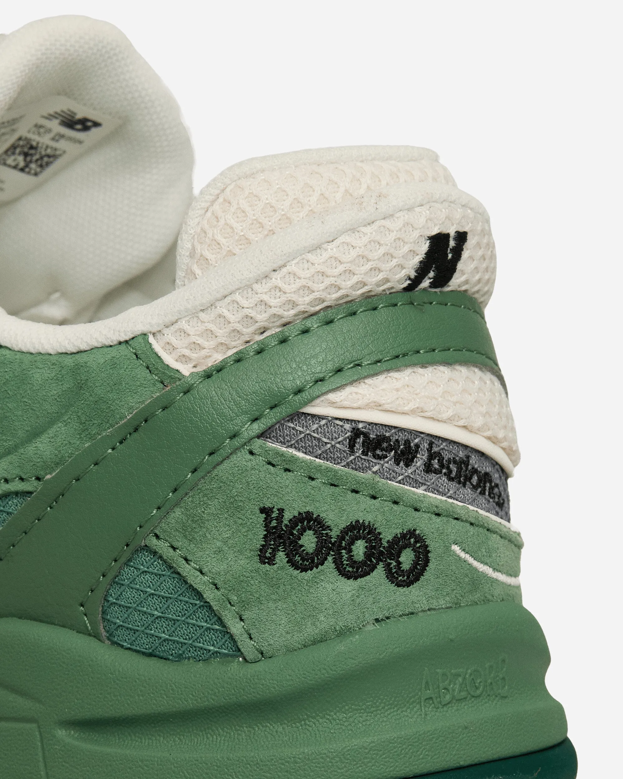 1000 Sneakers Mallard Green / Sea Salt