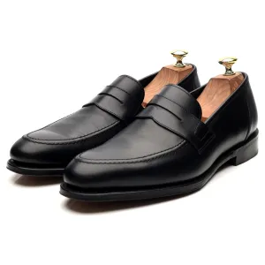 1880 Legacy 'Anson' Black Leather Loafers UK 7.5 F