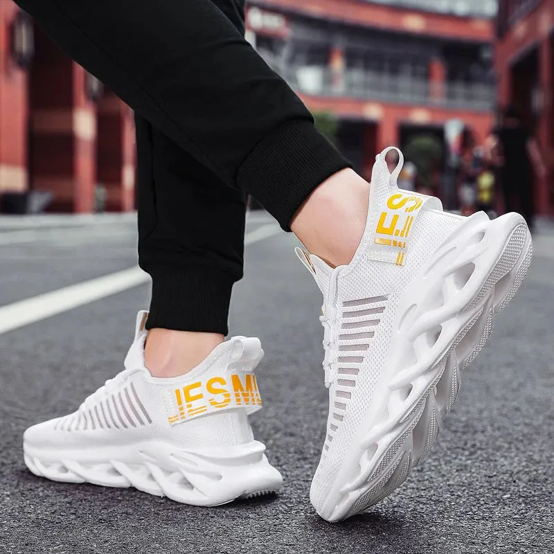 2025™   Men Shoes Comfortable Sneakers Women Breathable Couple Running Shoes Mesh Tennis Sport Shoes Size 36-46 Waling Sneakers Men