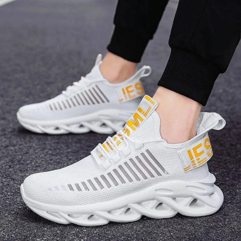 2025™   Men Shoes Comfortable Sneakers Women Breathable Couple Running Shoes Mesh Tennis Sport Shoes Size 36-46 Waling Sneakers Men