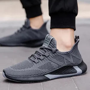 2025 WORN OUT™ Men Sneakers Breathable Mesh Casual Shoes Black White Platform Shoes Fashion Sneakers Luxury Men's Shoes Tennis Man Size 39-44