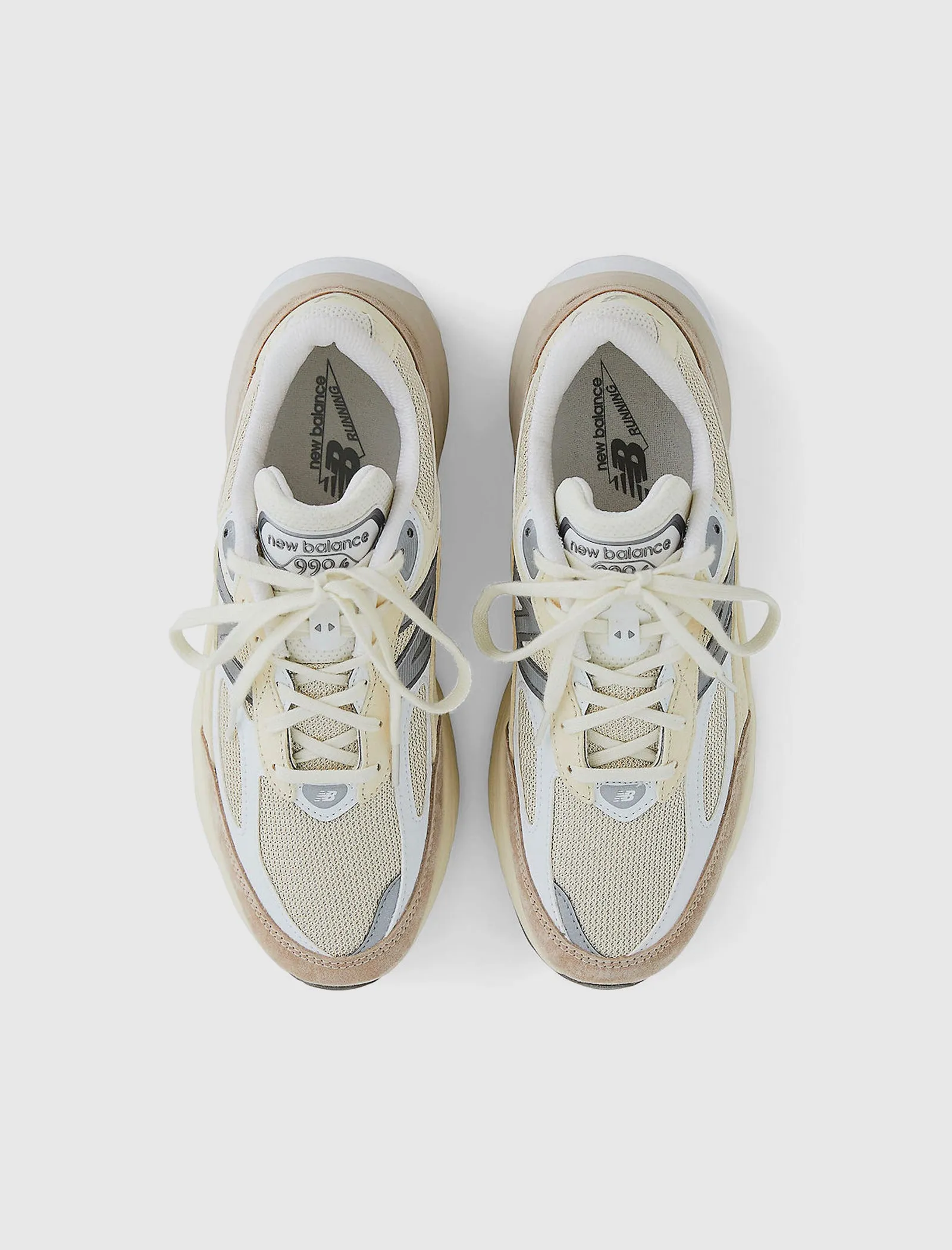 990 V6 MADE IN USA "CREAM/WHITE"