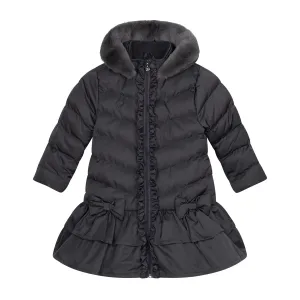 A DEE - Back To School Becky Padded Jacket - Dark Grey