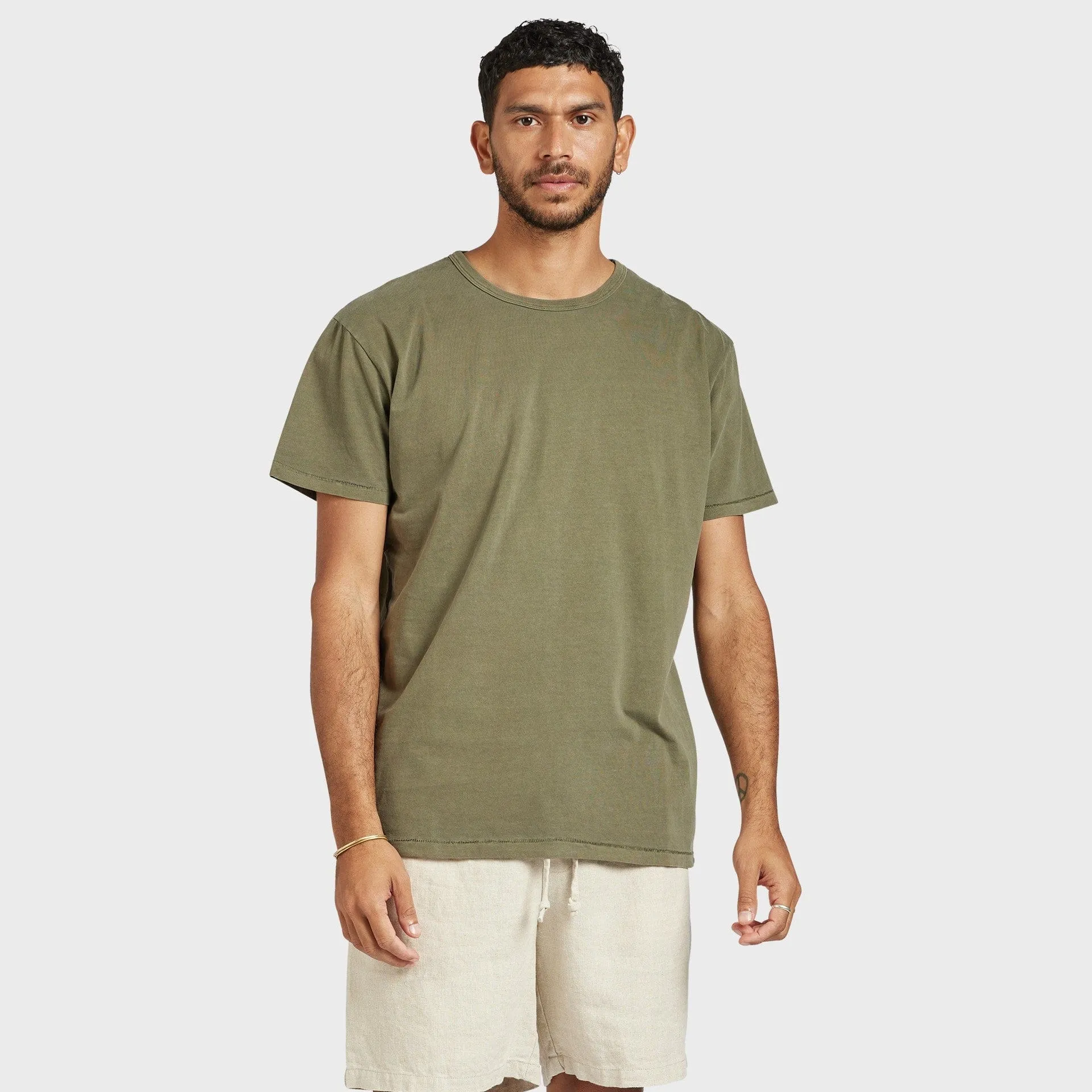 Academy Brand Men's Jimmy T-shirt - Dill Green