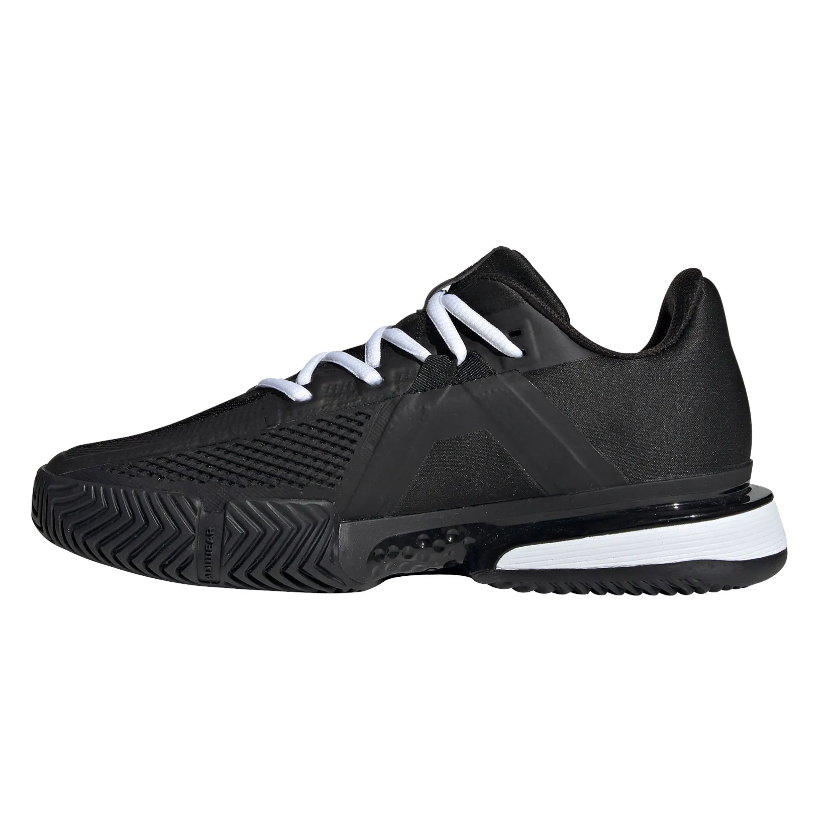 Adidas SoleMatch Bounce Black Womens Tennis Shoes