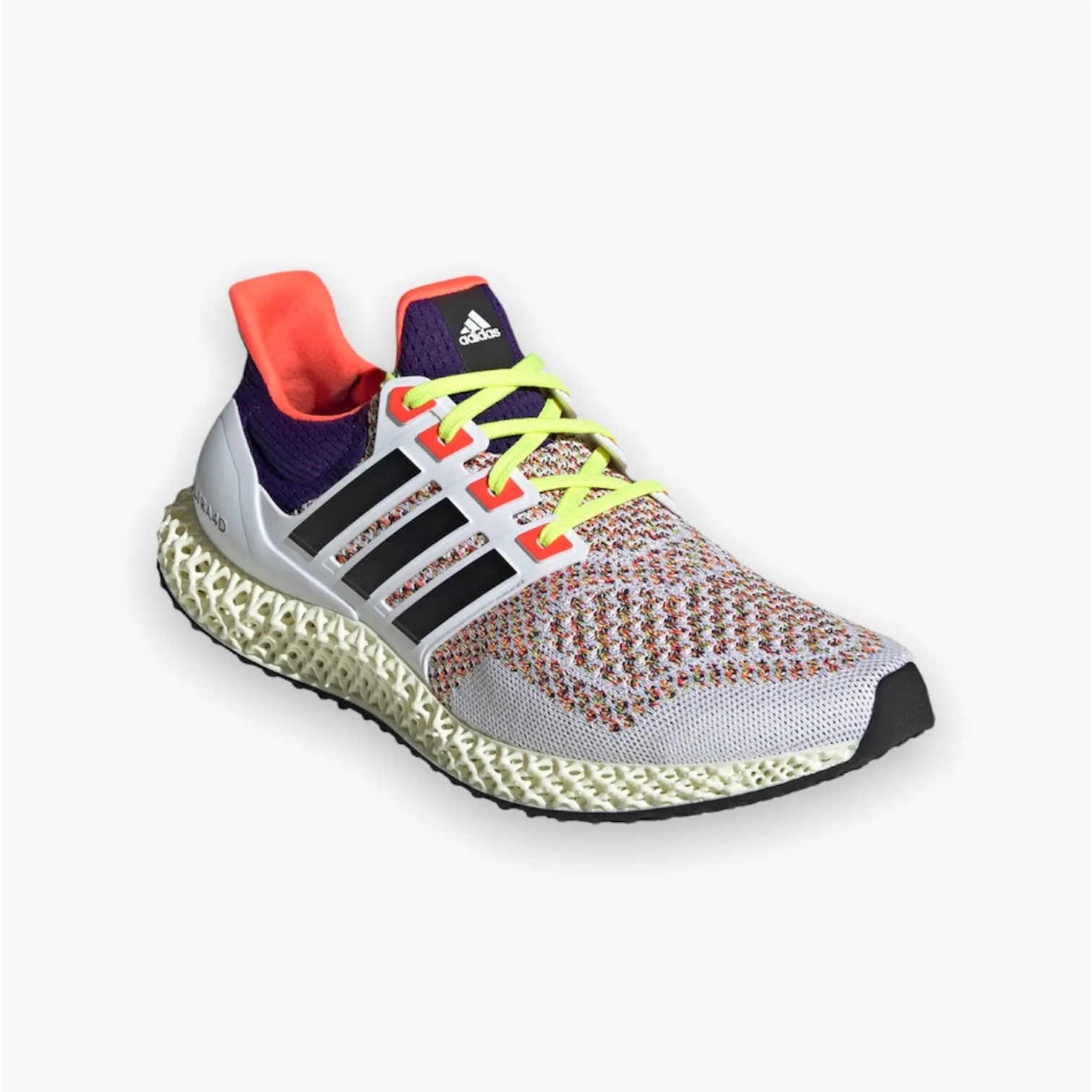 Adidas Ultra 4D White Black Solar Red GX6364