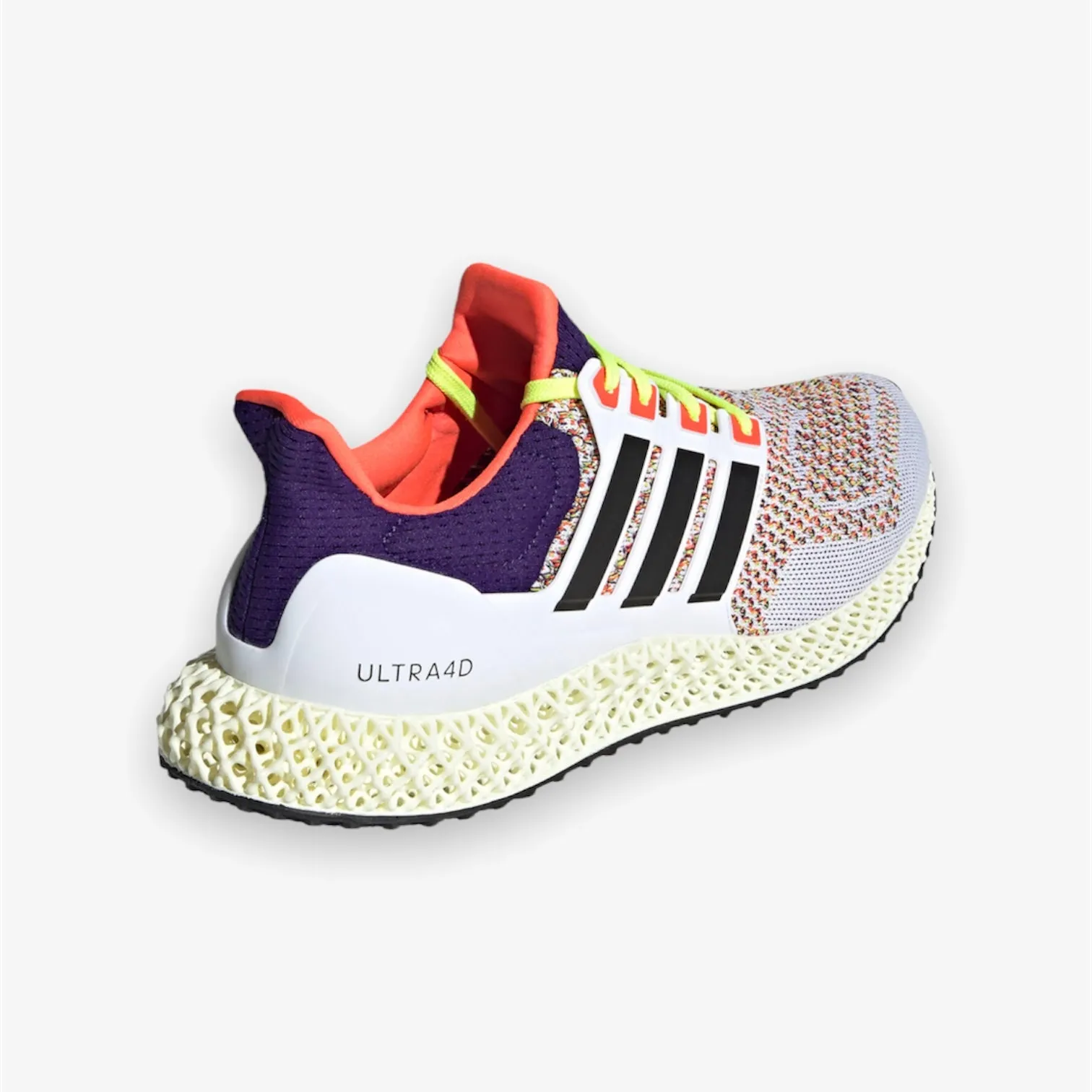 Adidas Ultra 4D White Black Solar Red GX6364