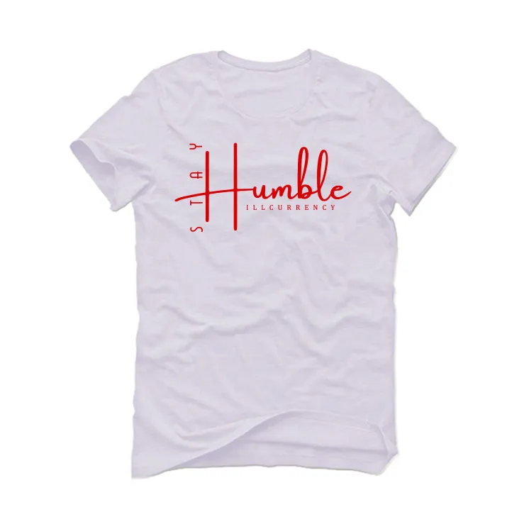 Air Jordan 11 “Cherry” White T-Shirt (Stay Humble)