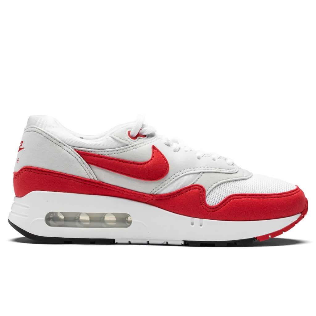 Air Max 1 '86 Original Women's Big Bubble - White/University Red/Light Neutral Grey