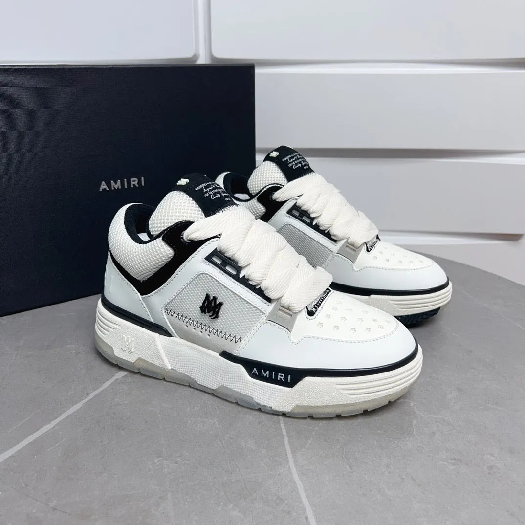 AMR MA-1  White and Black Sneakers-134