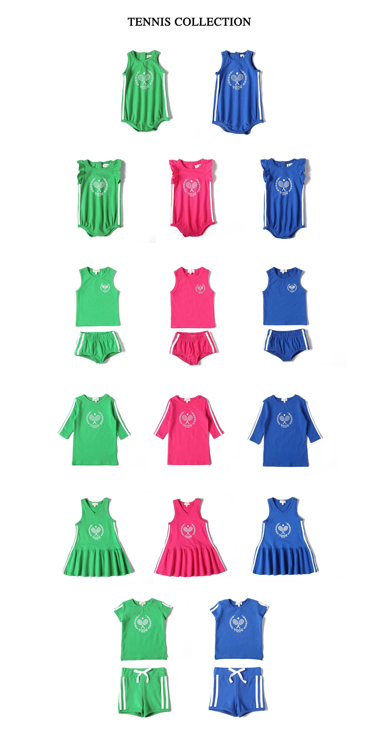 Anecdote Hot Pink Tennis Tank Set (TE2481)