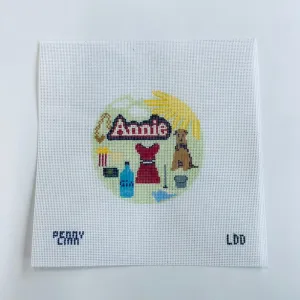 Annie Round Canvas