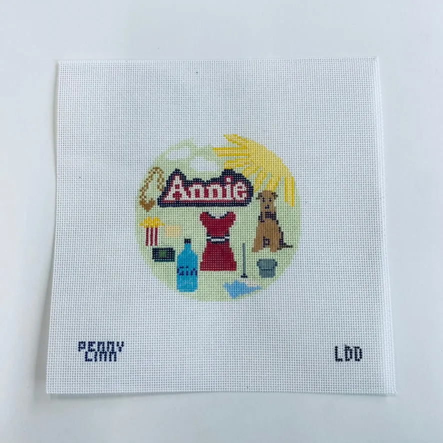 Annie Round Canvas