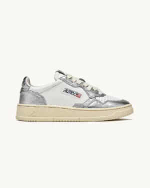 Autry Medalist Silver Sneaker