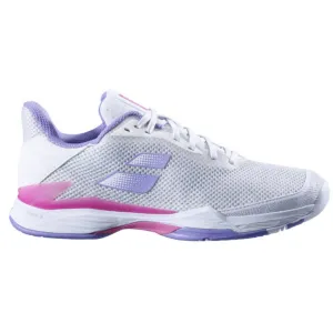 Babolat Jet Tere All Court Women Tennis Shoes - White/Lavender