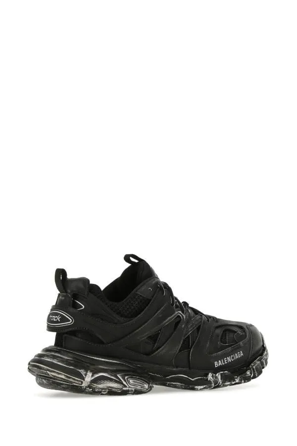 BALENCIAGA | Black mesh and rubber Track sneakers