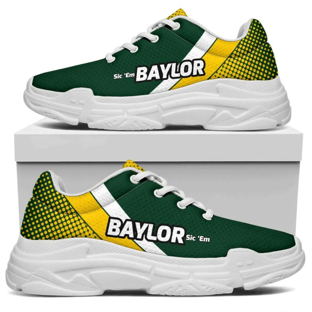 Baylor Sic 'Em Basketball Fan Chunky Walking Shoes