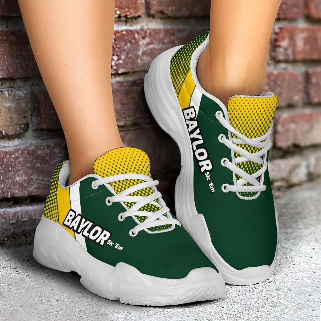 Baylor Sic 'Em Basketball Fan Chunky Walking Shoes