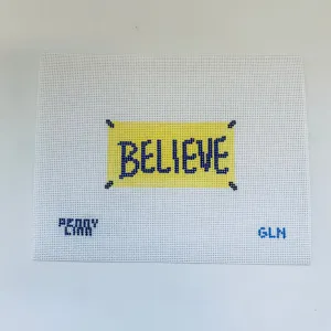 Believe Sign Canvas