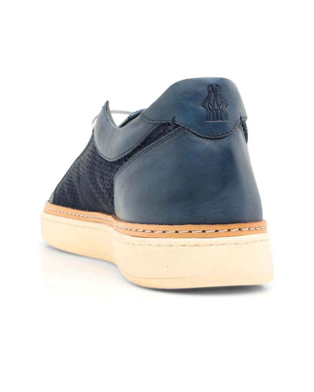 Bennetto Mesh Sneaker in Navy