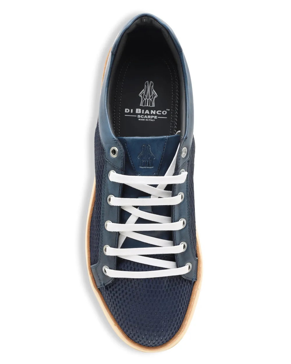 Bennetto Mesh Sneaker in Navy