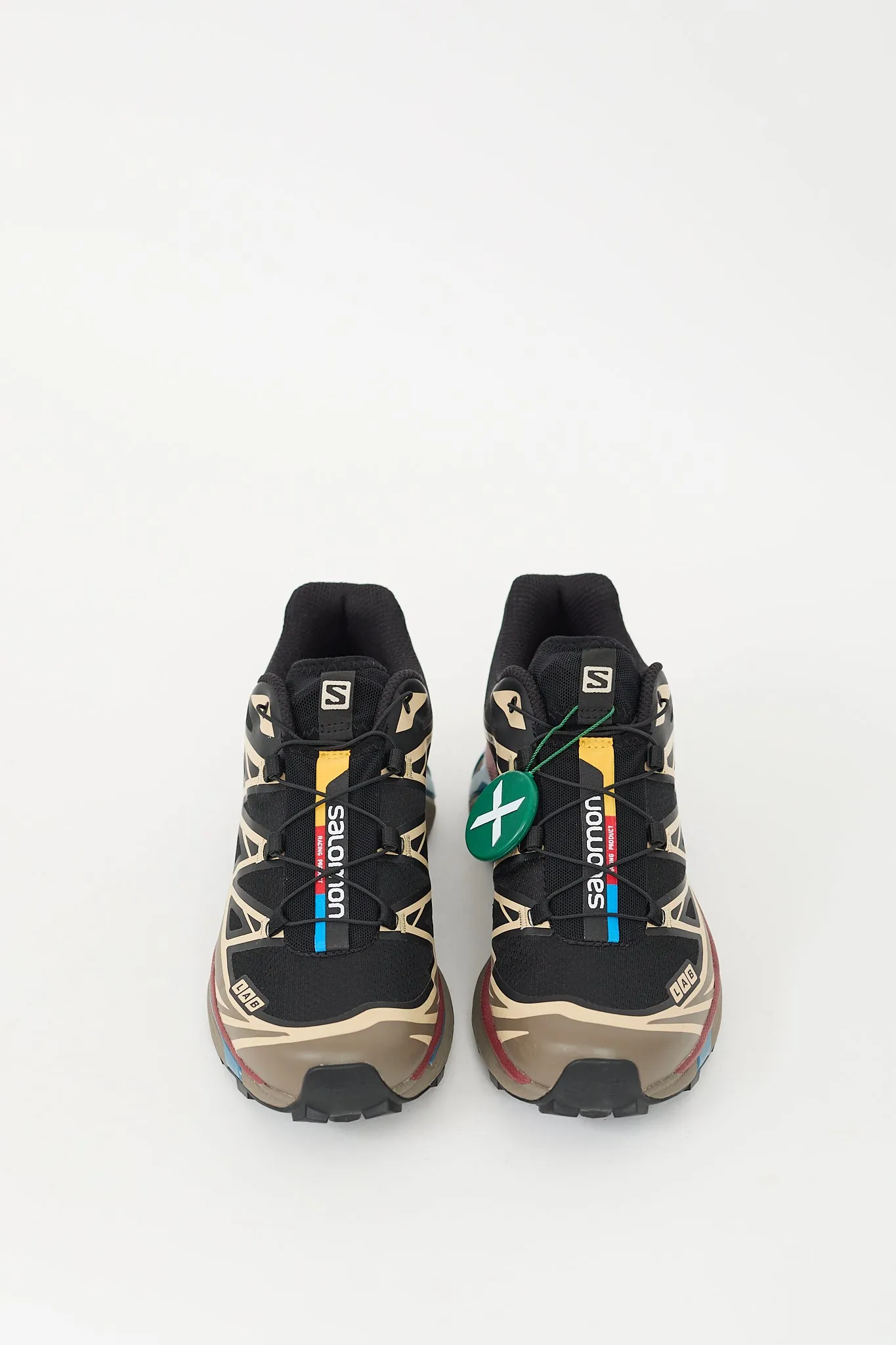 Black & Multi XT6 Racing Project Sneaker