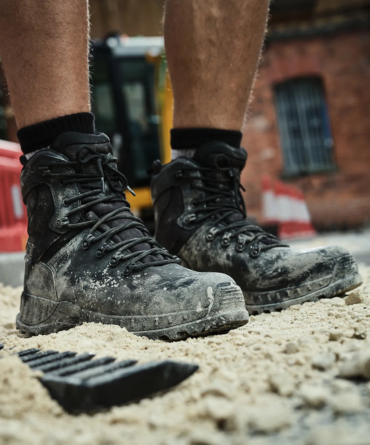 Black - Basestone S3 waterproof safety boots