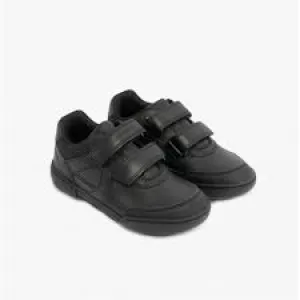 Black leather with double velcro sneaker JPoseidon