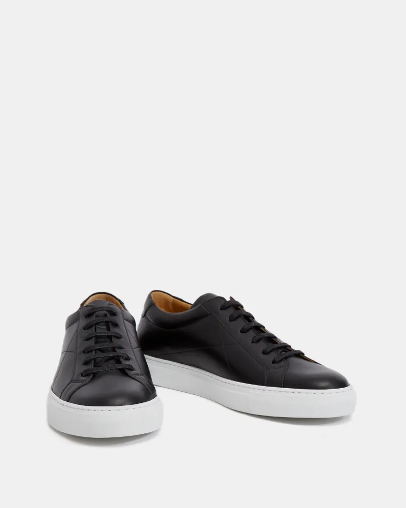 Black Low Top Dress Sneaker