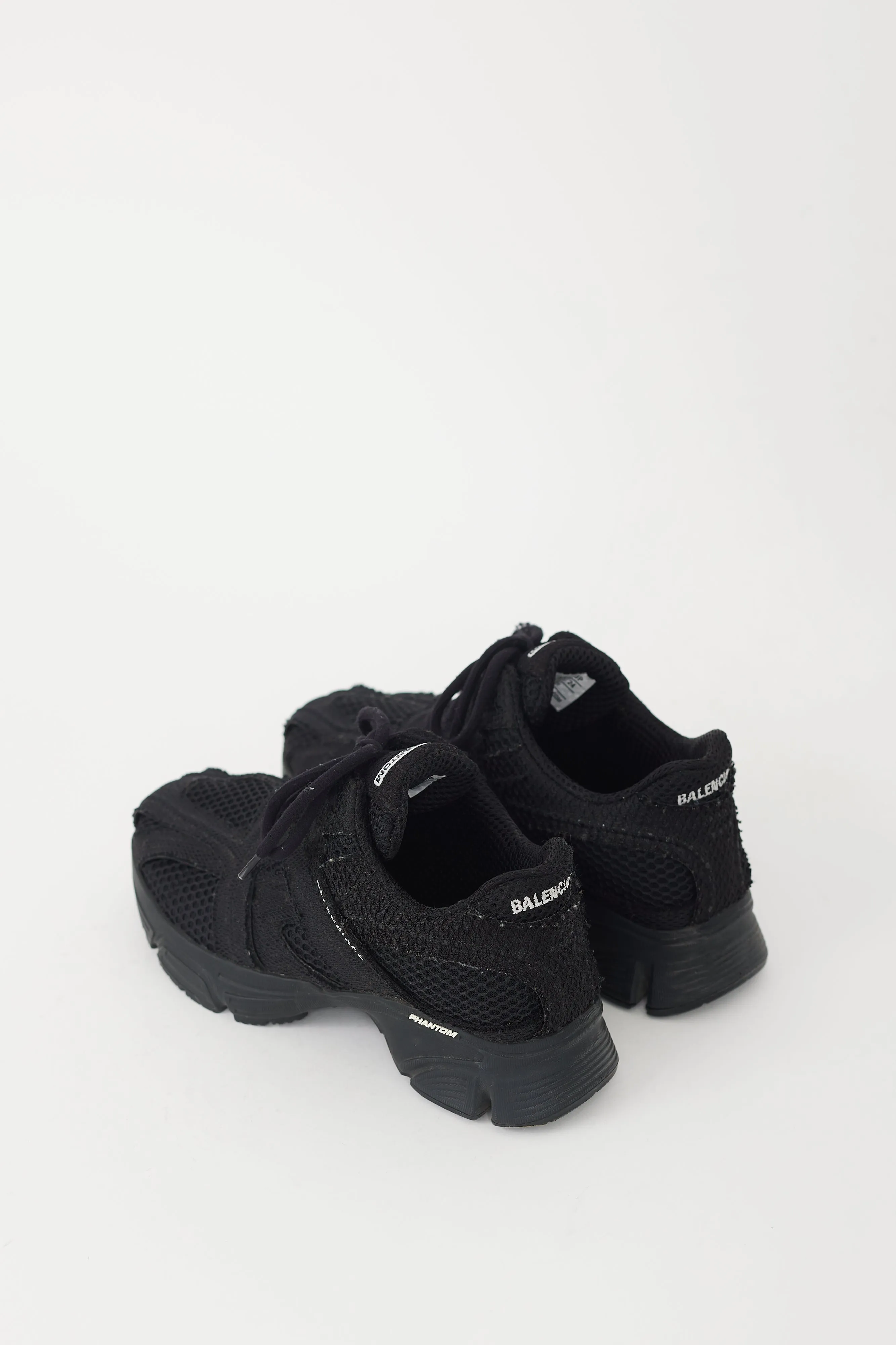 Black Mesh Phantom Sneaker