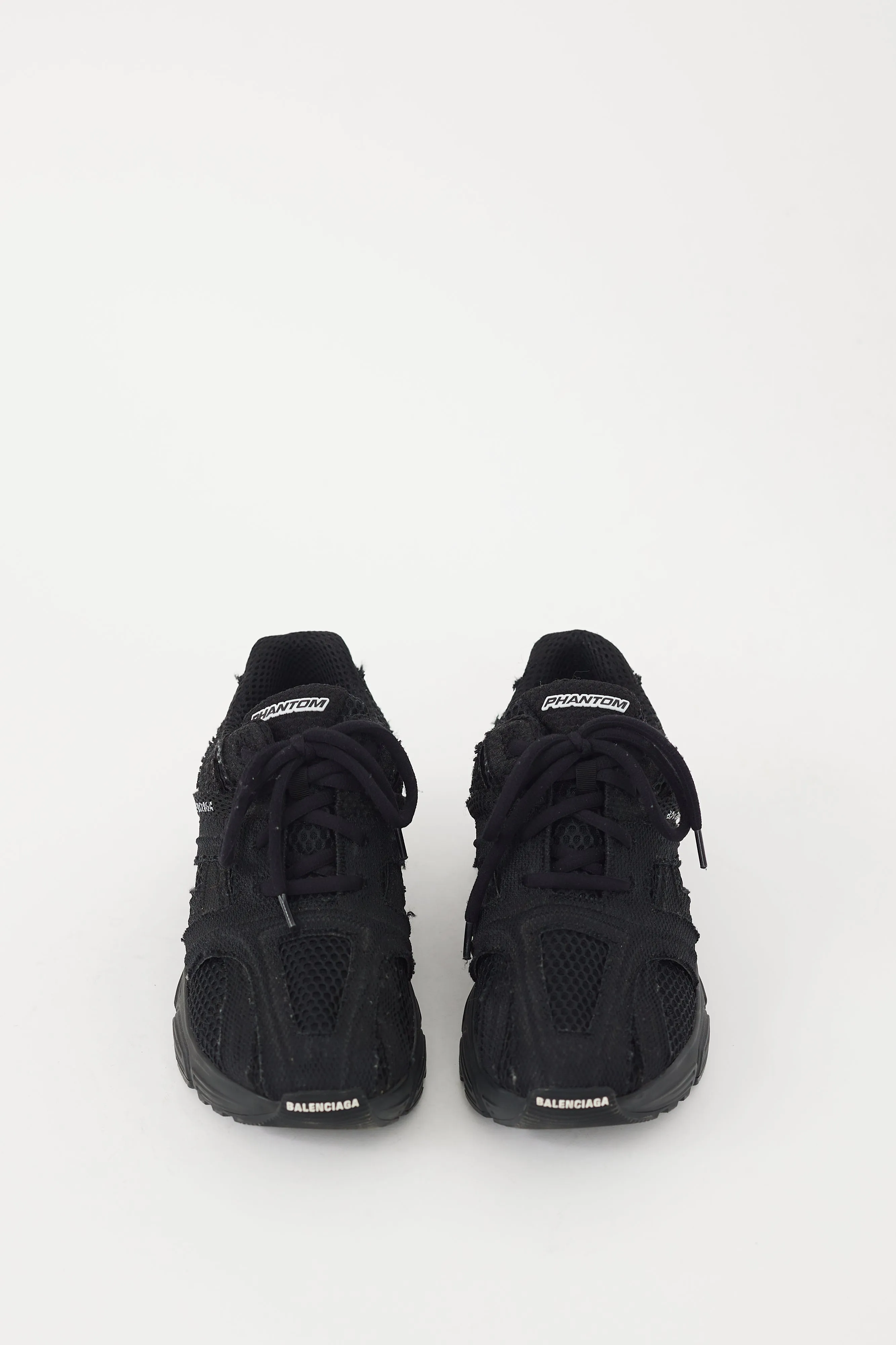 Black Mesh Phantom Sneaker