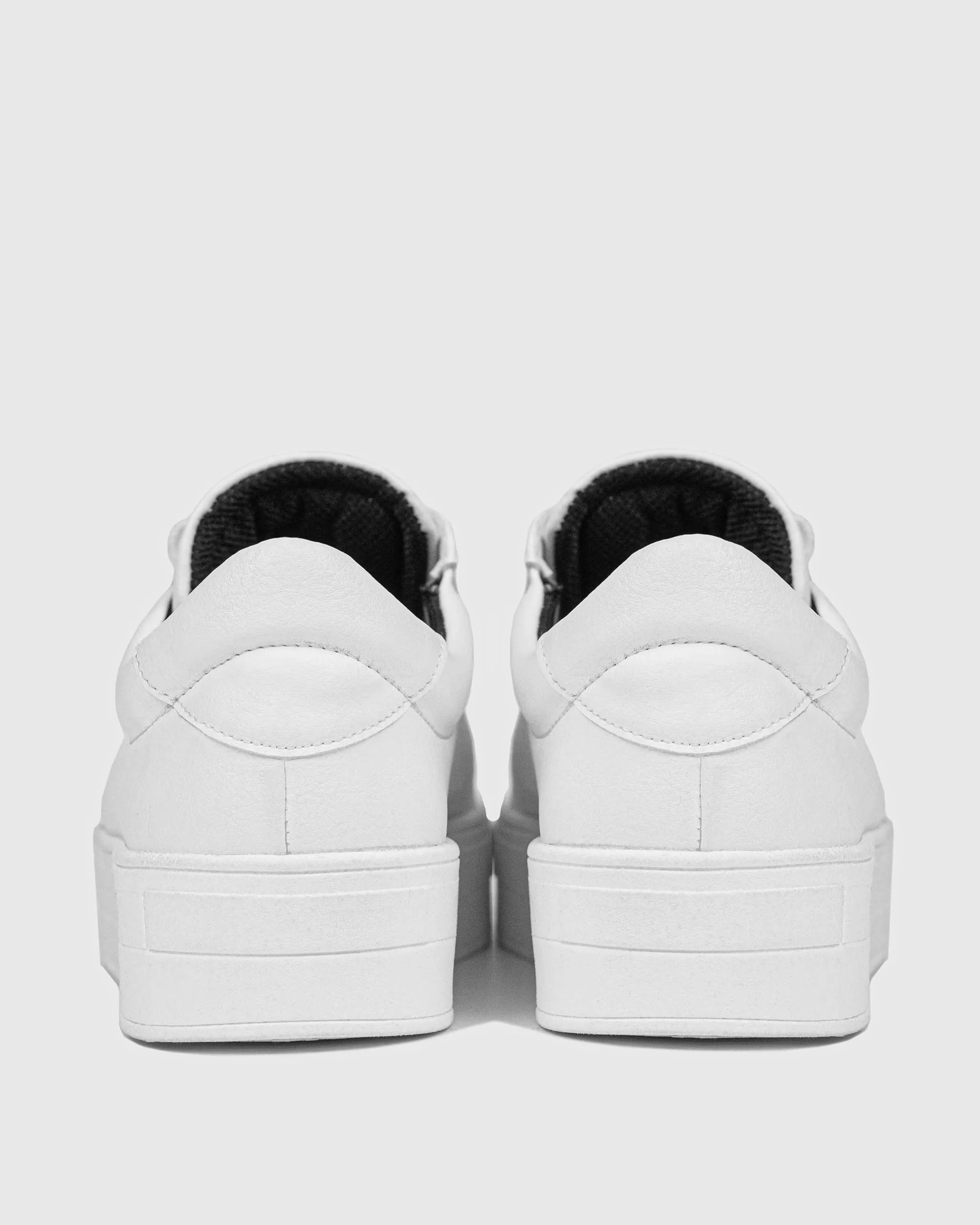 Bohema Aware Grape Leather Vegan Sneakers | White