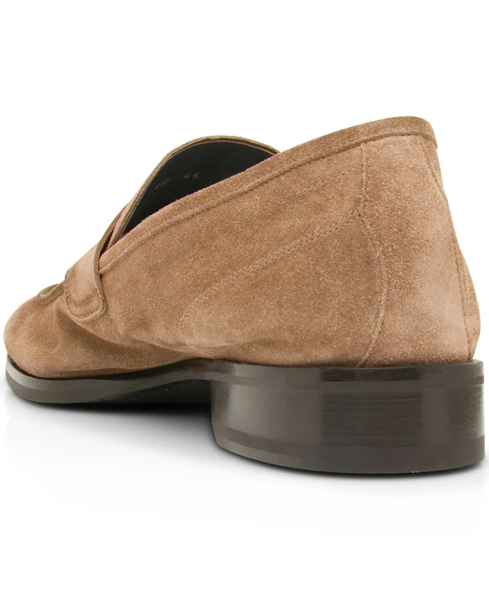 Brera Suede Loafer in Farro