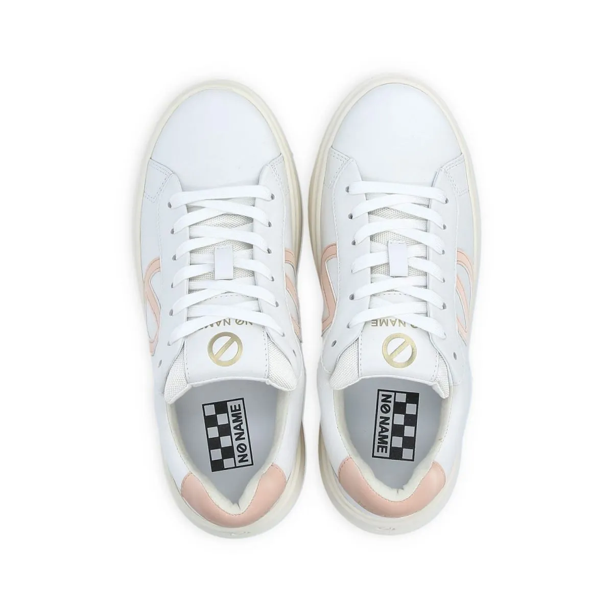 Bridget Trainer White Blush Sneakers