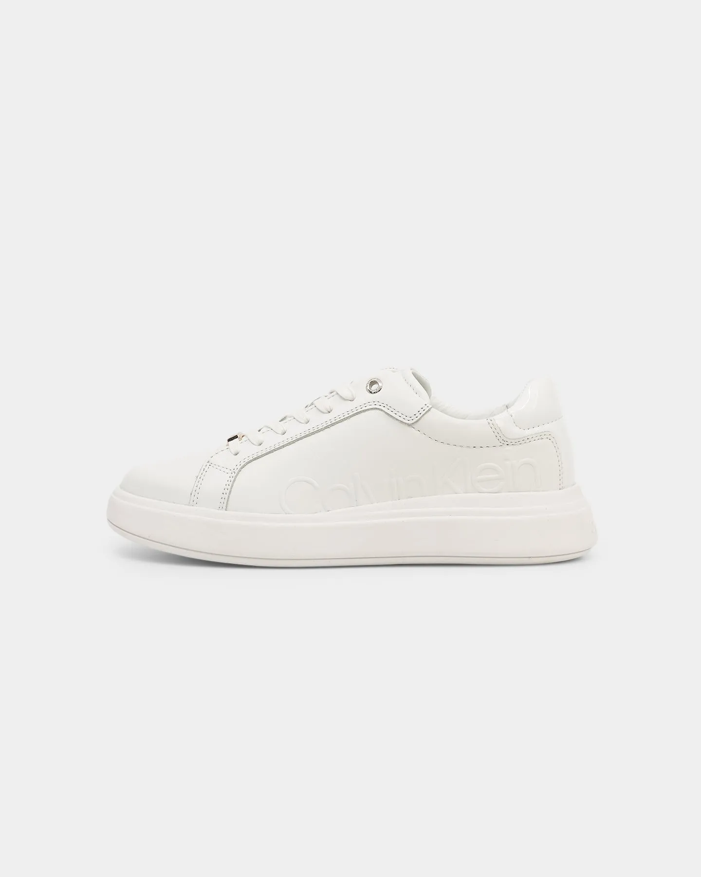 Calvin Klein Women's Camden Sneaker CK White