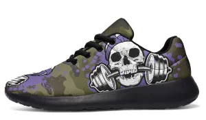 Camo Purple Splat Skull