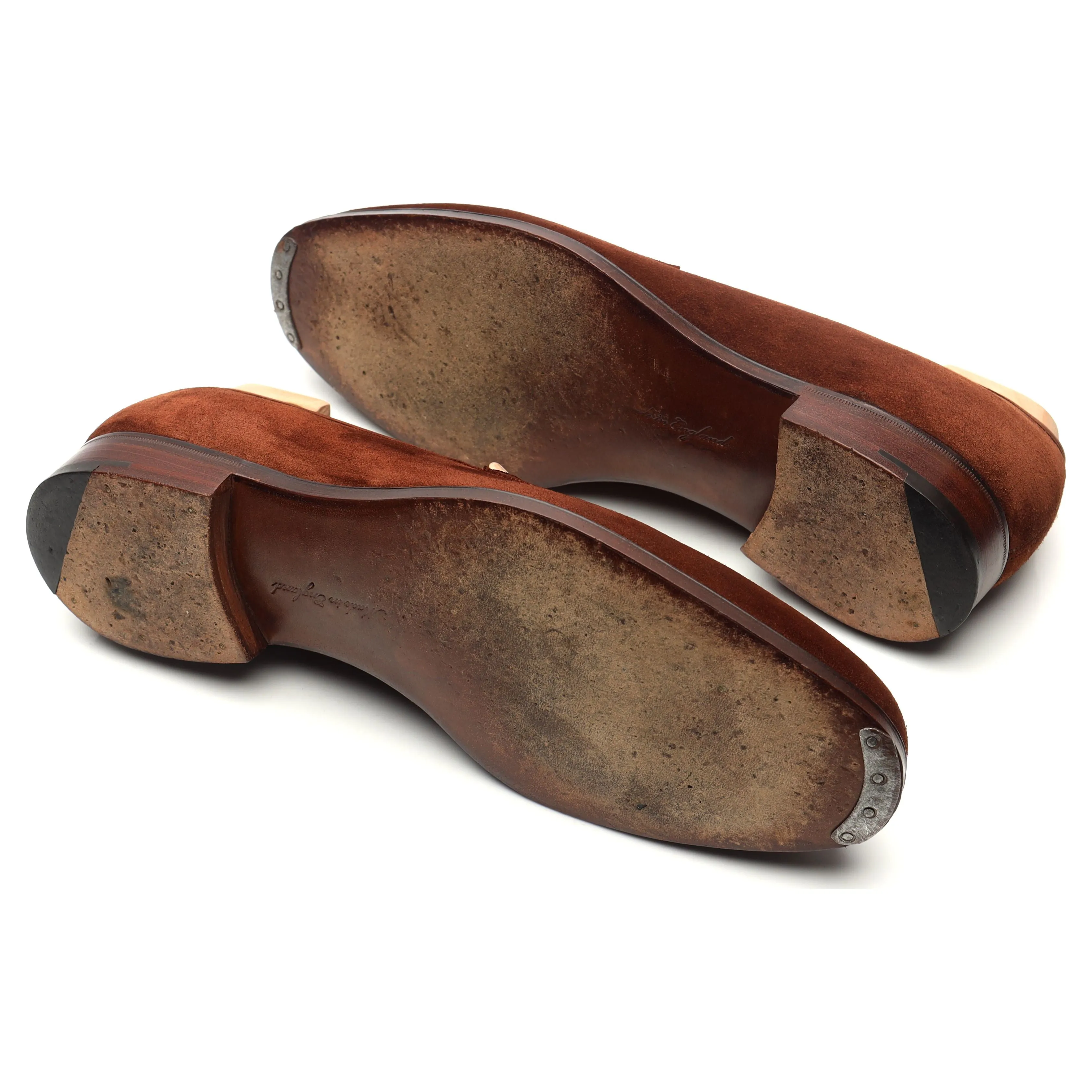 'Chadwick' Brown Suede Loafers UK 7.5 F