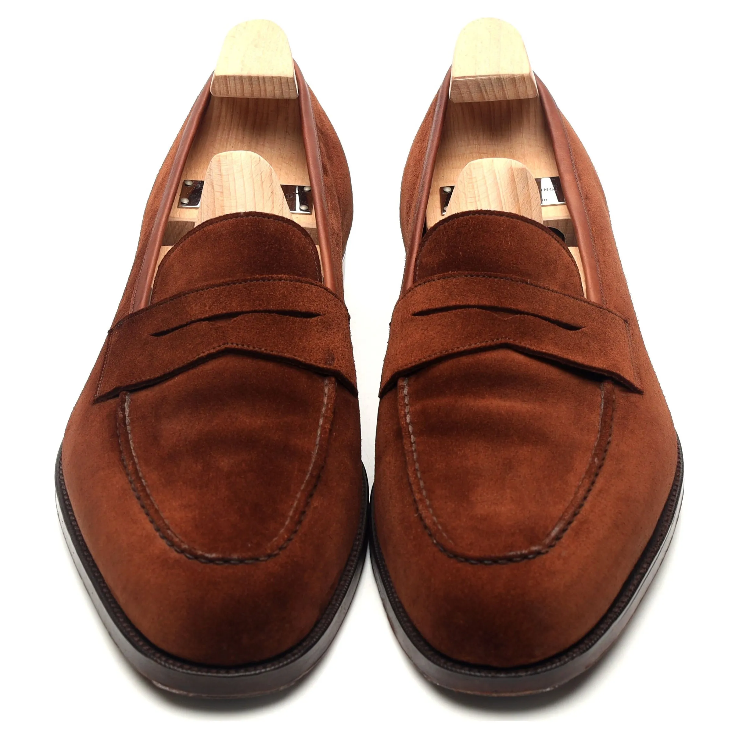 'Chadwick' Brown Suede Loafers UK 7.5 F