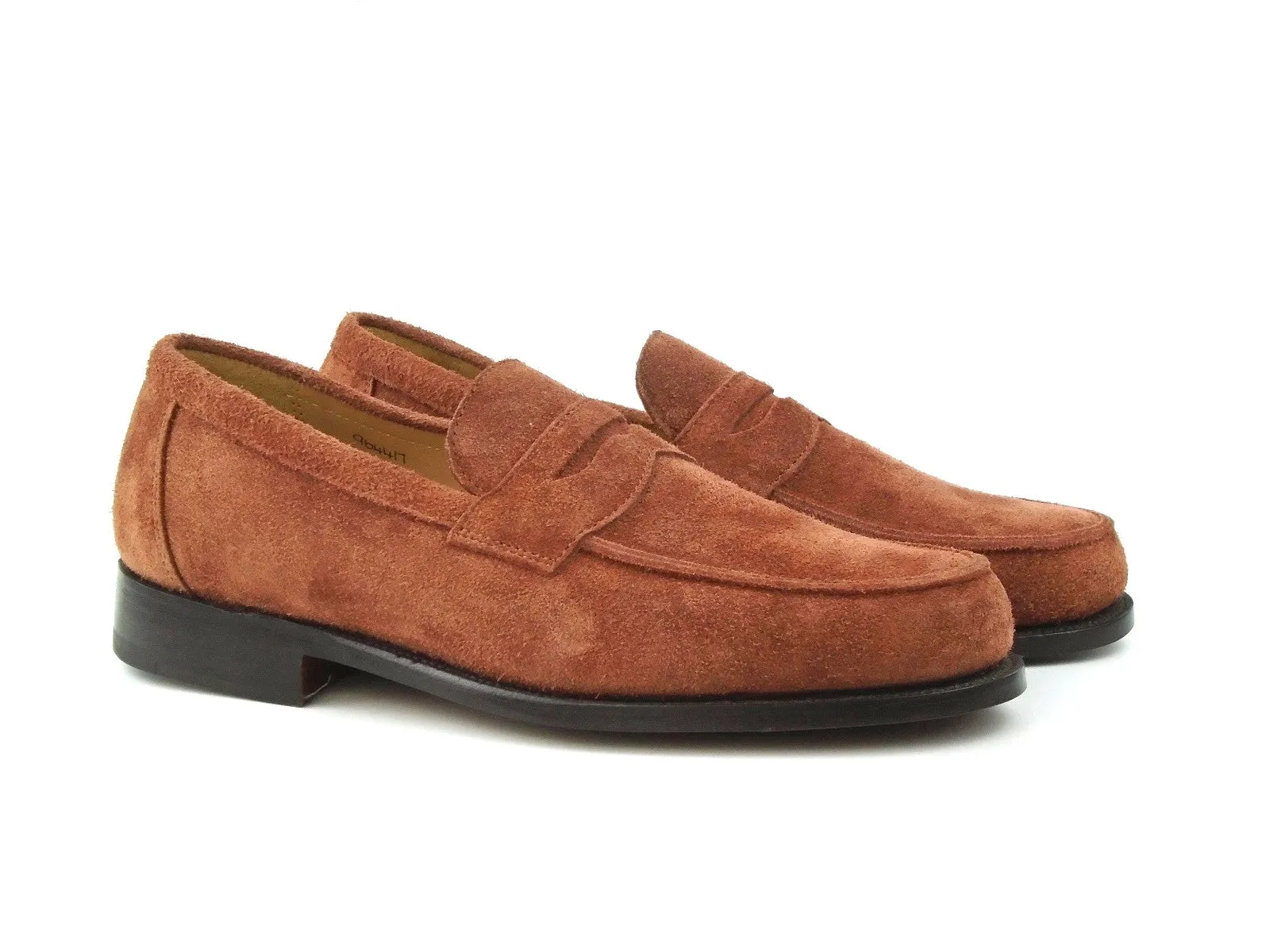 Chicago Penny Loafer - Truffle Coarse Suede