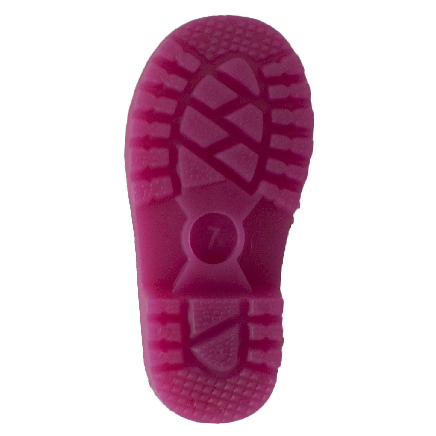 Children's PVC Boot with Light-Up Outsole Pink - CI-4009