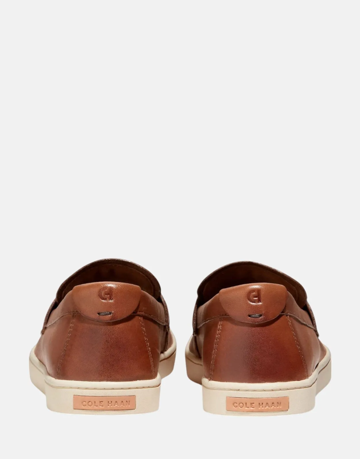 Cole Haan Pinch Weekender Penny Loafers Tan Angora