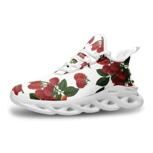 Colossal Raspberry Parfait Unisex Bounce Mesh Knit Sneakers