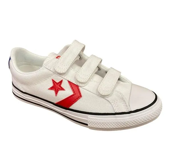 Converse scarpe sneakers da bambino Star Player Ox 670227C bianco