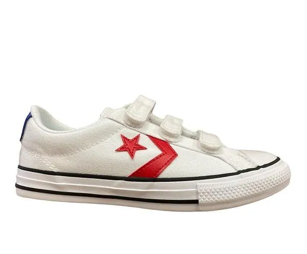 Converse scarpe sneakers da bambino Star Player Ox 670227C bianco