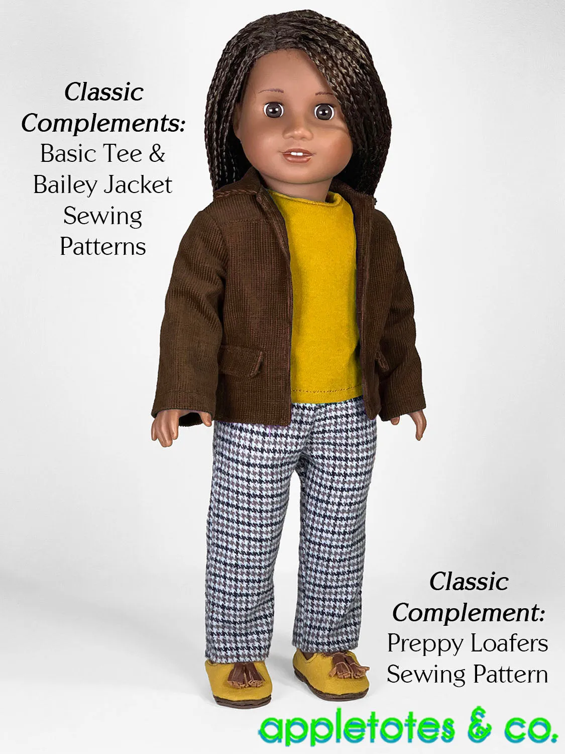 Cordova Pants 18 Inch Doll Sewing Pattern