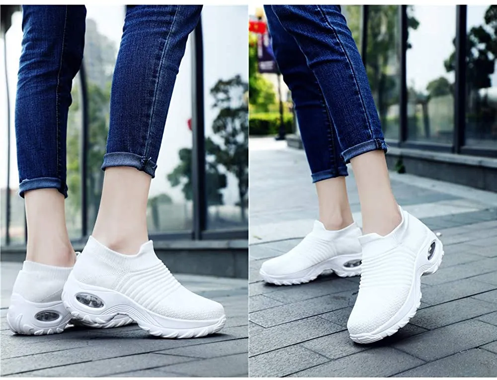 Cuzcare Women Orthopedic Shoes Super Soft Walking Sneakers