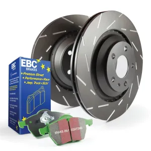 EBC Brakes S2KF1052 S2 Kits Greenstuff 2000 and USR Rotors