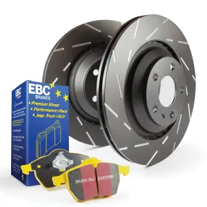 EBC Brakes S9KR1566 S9 Kits Yellowstuff and USR Rotors;