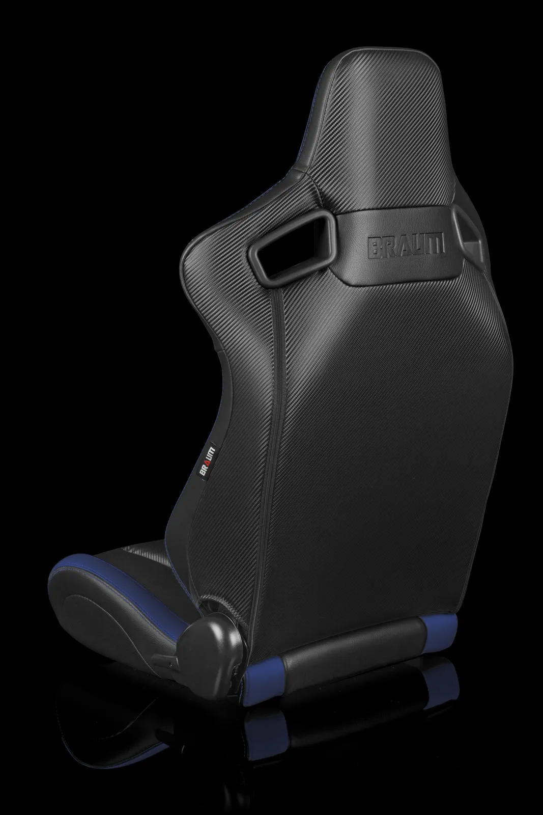 ELITE SERIES RACING SEATS - (BLACK & BLUE) – PAIR